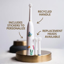 Jack N' Jill Kids Buzzy Brush Electric Musical Toothbrush - Kids Electric Toothbrush Age 3 And Up, Singing Toothbrush, Tri Color Led, Water Resistant, Child Safe, Battery Operated - (Pack Of 1)
