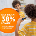Spinbrush Princess Peach Kids Electric Battery Toothbrush, Soft, 1 Ct