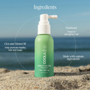 Coola Organic Scalp Spray & Hair Sunscreen Mist With Spf 30, Dermatologist Tested Hair Care For Daily Protection, Vegan And Gluten Free, Ocean Salted Sage, 2 Fl Oz