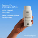 Isdin Eryfotona Ageless Sunscreen Zinc Oxide And 100% Mineral Tinted Sunscreen Spf 50+