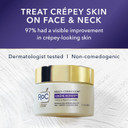 Roc Crepe Repair Anti Aging Daily Face Moisturizer & Neck Firming Cream (1.7 Oz) + Roc Retinol Wrinkle Smoothing Capsules (7 Ct), Skin Care Routine For Women And Men