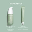 Caudalie Acne-Prone Skin Essentials Set - Salicylic Acid Pore Minimizing Serum And Free Full Size Salicylic Spot Solution
