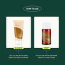 Isntree Skincare Travel Kit - Cleanser, Facial Toner, Serum, Cream, And Sunscreen | Hypoallergenic Korean Skin Care