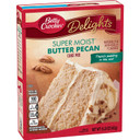 Betty Crocker Delights Super Moist Butter Pecan Cake Mix, 15.25 Oz