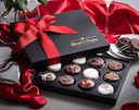 Cookies Gift Basket - Dark Chcolate Cookie Gift Box For Women/Men - Anniversary Food Gifts For Couple - Holiday Vegan Cookie Gift Box - Food Gifts - Gourmet Gifts For Him/Her