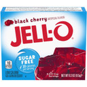 Jell-O Black Cherry Sugar-Free Gelatin Mix (0.3 Oz Boxes, Pack Of 6)