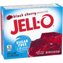 Jell-O Black Cherry Sugar-Free Gelatin Mix (0.3 Oz Boxes, Pack Of 6)