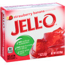 Jell-O Strawberry Banana Gelatin Dessert Mix (3 Oz Box)