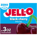 Jell-O Black Cherry Sugar Free Gelatin Dessert Mix, 0.3 Ounce (Pack Of 24)