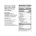 King Arthur Pasta Flour Blend, Finely Ground, 3 Lb,White