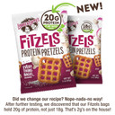 Lenny & Larry'S Everything Bagel Fitzels- Savory Pretzel Snacks Incredibly Tasty, High Protein Salty, Vegan, Kosher 20 G'S Of Plant Based Protein 8 (Eight) Bags, 3 Oz Each Lenny & Larry'S Everything Bagel Fitzels- Savory Pretzel Snacks Incredibly Tasty, High Protein Salty, Vegan, Kosher 20 G'S Of Plant Based Protein 8 (Eight) Bags, 3 Oz Each