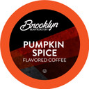 Brooklyn Beans Roastery Coffee Pods, Fall Flavored Pumpkin Spice - Compatible With Keurig K Cup Brewers Including 2.0 Machines, 40 Count