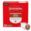 Community Coffee Pecan Praline Medium Roast Single Serve Keurig K-Cup Pods 32 Ct Box