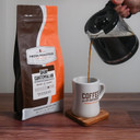 Fresh Roasted Coffee, Dark Guatemala Huehuetenango | 2 Lb (32 Oz) | Single Origin | Dark Roast | Kosher | Ground