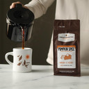 Fresh Roasted Coffee, Pumpkin Spice Flavored Coffee, 12 Oz, Medium Roast, Kosher, Whole Bean