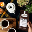 Fresh Roasted Coffee, Dark Brazil Cerrado, 2 Lb (32 Oz), Med-Dark Roast, Whole Bean, Kosher