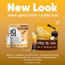 Iqjoe Instant Mushroom Coffee Packets With Lionã¢ÂS Mane And Magtein Magnesium L-Threonate - New Vanilla Spice - Clarity And Mood Enhancing - Sugar Free, Keto, Vegan - 200Mg Natural Caffeine - 40 Count