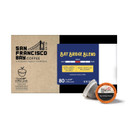 San Francisco Bay Compostable Coffee Pods  Bay Bridge Blend (80 Ct) K Cup Compatible, Medium Roast