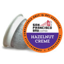 San Francisco Bay Compostable Coffee Pods - Hazelnut Crã£Â¨Me (12 Ct) K Cup Compatible Including Keurig 2.0, Flavored, Medium Roast