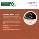 Tully'S Coffee French Roast, Keurig Single Serve K-Cup Pods, Dark Roast Coffee, 60 Count, (6 Packs Of 10)
