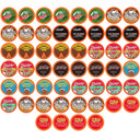 Two Rivers Coffee Chocolate Overload Coffee Pods Sampler Compatible With K Cup Brewers Including 2.0, Flavored Single Serve Variety Pack, 52 Count
