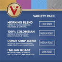 Victor Allen'S Coffee Variety Pack (Morning Blend, 100% Colombian, Donut Shop Blend, And Italian Roast), 80 Count, Single Serve Coffee Pods For Keurig K-Cup Brewers
