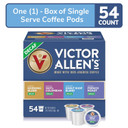 Victor Allen'S Coffee Decaf Variety Pack, 54 Count, Single Serve Coffee Pods For Keurig K-Cup Brewers