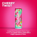 Alani Nu Cherry Twist Sugar Free, Low Calorie Energy Drinks | 200Mg Caffeine | Pre Workout Performance With Antioxidants | Biotin B Vitamins | Zero Sugar | 15 Calories | 12 Fl Oz Cans