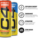 C4 Performance Energy Drink Official Variety Pack | Zero Sugar Carbonated Preworkout Energy | 150Mg Caffeine With Beta Alanine | 4 Flavors | 12 Fl Oz (12 Pack)