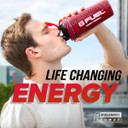 G Fuel Pewdiepie Energy Powder Packets, Sugar Free, Clean Caffeine Focus Supplement, Water Mix, Lingonberry Fruit Flavor, Focus Amino, Vitamin + Antioxidants Blend - 6 Stick Pack, 0.25 Oz