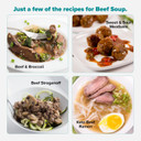 Keto Chow Beef Soup Base - 1 Meal Pack