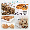 Keto Chow Snickerdoodle | Keto Meal Replacement Shake Powder | Nutritionally Complete Keto Food | Low Carb Keto Meals | Delicious Easy Meal Substitute Drink | Protein Rich You Choose The Fat| 21 Meal