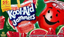 Kool-Aid Jammers Watermelon Flavored Juice Drink Pouch, 60 Fl Oz