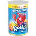 Kool-Aid Caffeine Free Jumbo Tropical Punch Sweetened Powdered Drink Mix 2 Count 63 Oz Canisters
