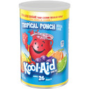 Kool-Aid Caffeine Free Jumbo Tropical Punch Sweetened Powdered Drink Mix 2 Count 63 Oz Canisters