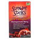 Now Foods, Slender Sticks, Pomegranate Berry, 15 Calories Per Stick, Refreshingly Delicious, With Antioxidant Vitamins A,C, E, 12/Box