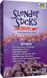 Now Foods, Slender Sticks, Grape Flavor, Sugar-Free Drink Sticks With Electrolytes For Your Active Lifestyle, 10 Calories/Stick, 12/Box