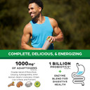 Orgain Perfect Meal, Organic, Vegan Meal Replacement Protein Powder, Chocolate - 25G Plant Based Protein, 80+ Superfoods, 1B Probiotics & 10G Fiber, Adaptogens & Ashwagandha - 2.16Lb