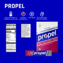 Propel Powder Packets, Black Cherry With Electrolytes, Vitamins And No Sugar (Packaging May Vary), 10 Count (Pack Of 12)