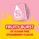 Starburst Singles To Go Zero Sugar Drink Mix, Strawberry, 6 Ct Per Box (Pack Of 6)