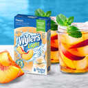 Wylerã¢ÂS Light Singles-To-Go Sugar Free Drink Mix, Peach, 8 Ct Per Box (Pack Of 12)
