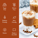 Jordan'S Skinny Syrups Sugar Free Coffee Syrup, Gingerbread Latte Flavor Drink Mix, Zero Calorie Flavoring For Lattes, Protein Shake, Food & More, Gluten Free, Keto Friendly, 25.4 Fl Oz, 1 Pack