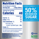 Splenda Coffee Syrup, French Vanilla, Reduced Sugar, Flavored Liquid Syrups For Drinks, 750 Ml Bottle