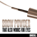 Covergirl Bombshell Pow-Der Brow & Line Eyebrow Powder Medium Brown 810, .24 Oz (Packaging May Vary)
