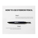 Dashu Good Looks Eyebrow Pencil  Square Tip Applicator Provides Easy Drawing