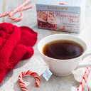 Bigelow Tea Peppermint Bark Herbal Tea, Caffeine Free, 18 Count (Pack Of 6), 108 Total Tea Bags