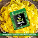 Blue Tea - Mullein Tea - 30 Tea Bags (Plant Based) | Super Anti-Oxidant | Herbal Tea - Caffeine Free - Flower Based - Vegan - Non-Bitter - Non-Gmo - Natural Ingredients | Tin Pack