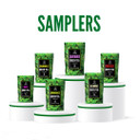 Blue Tea - Green Tea Assortment Sampler Pack (6 Flavors, 30 Plant Based Teabags) | Flower Based | Herbal Tea | Farm Fresh - Natural Ingredients- Vegan- Non-Gmo - No-Additves | Zipper Pack