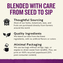 Celestial Seasonings Lemon Zinger Herbal Tea, Caffeine Free, 20 Tea Bags Box