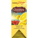 Celestial Seasonings Herbal Tea, Lemon Zinger, 25 Count, (Pack Of 6)